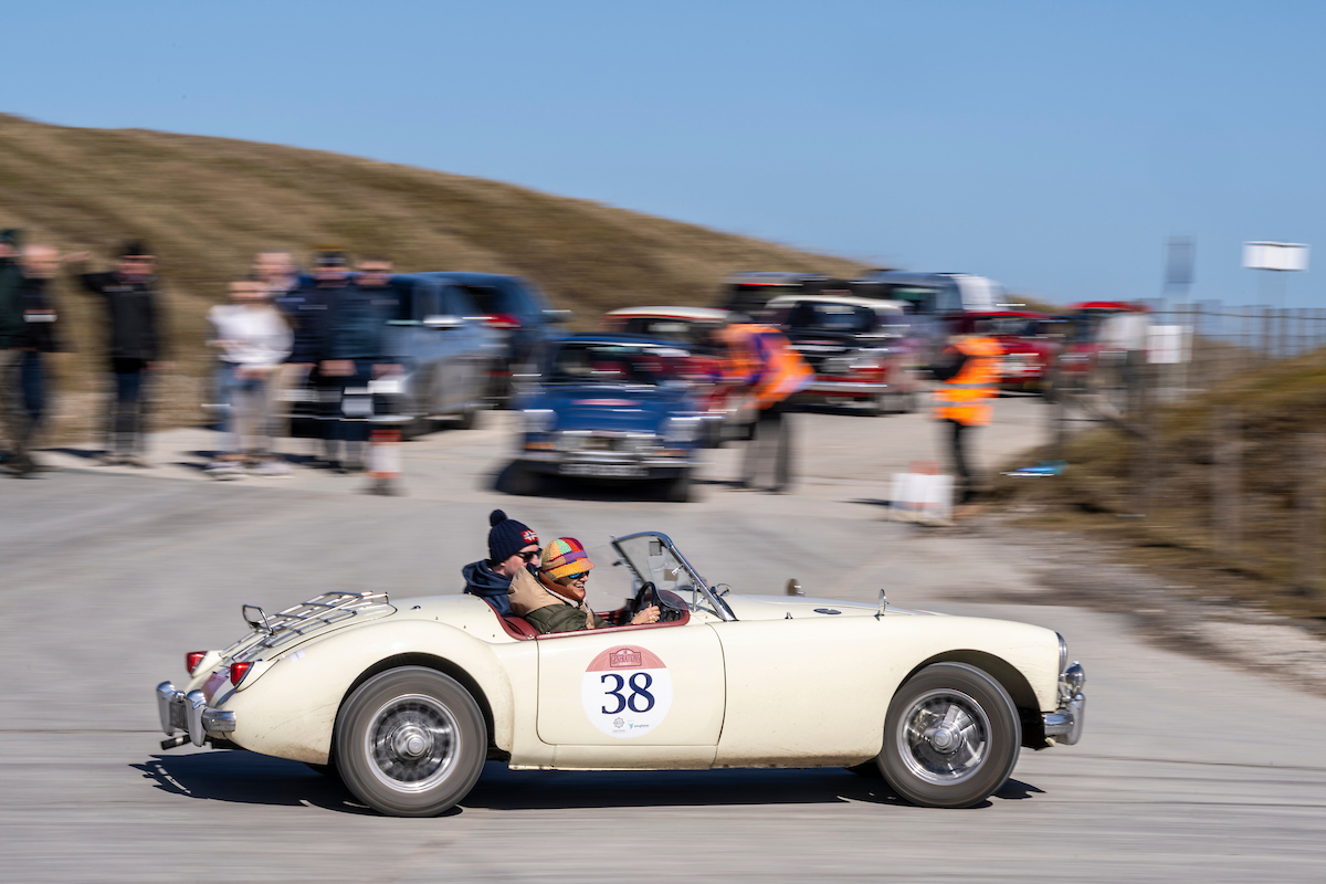 Generations Rally white convertible